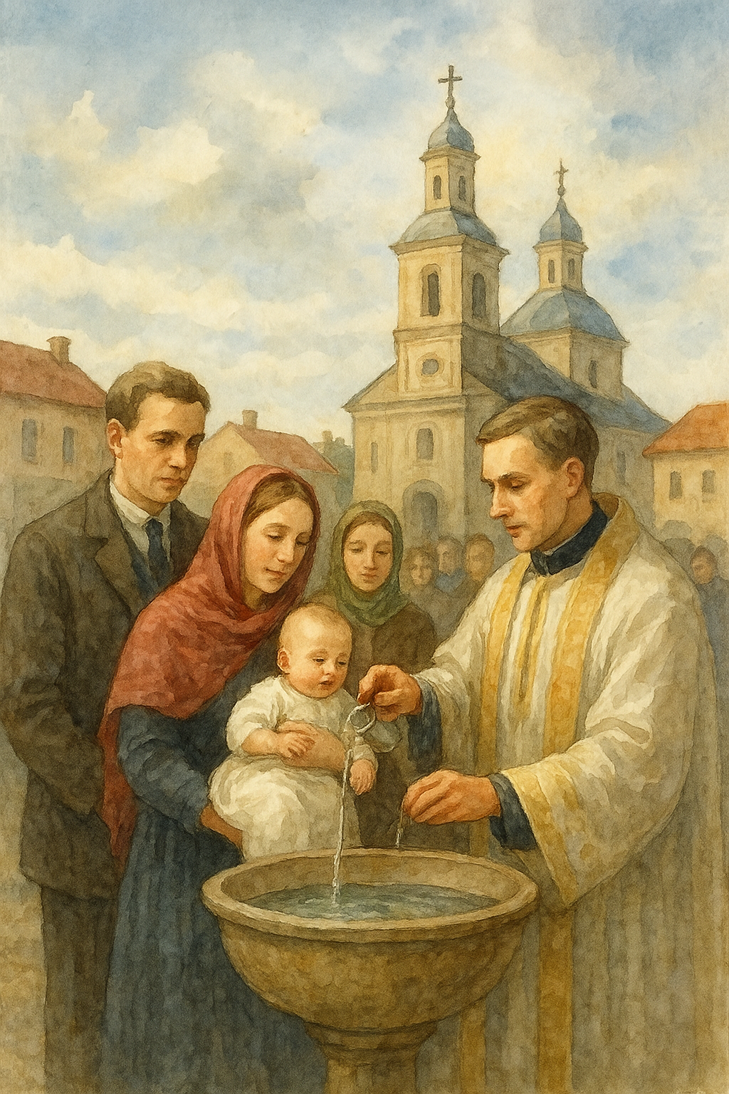 15 grudnia 1867 r. : Chrzest Piłsudskiego w Sorokpolu