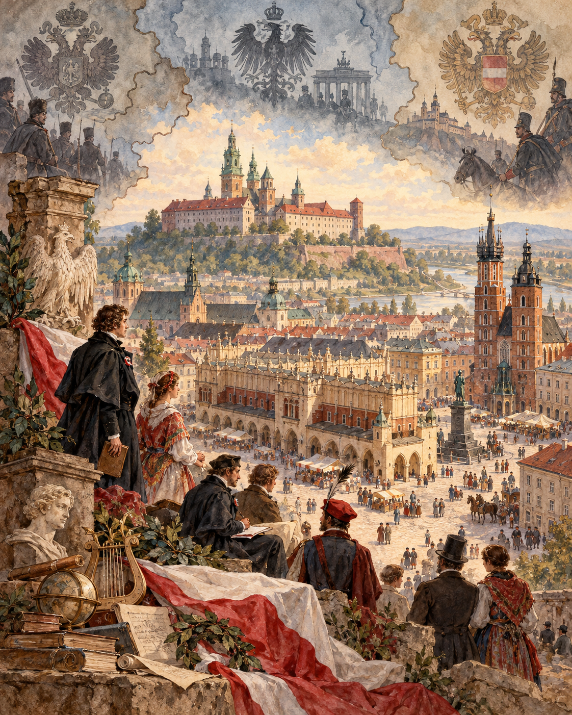 Powstaje Rzeczpospolita Krakowska, mały symbol polskiej wolności